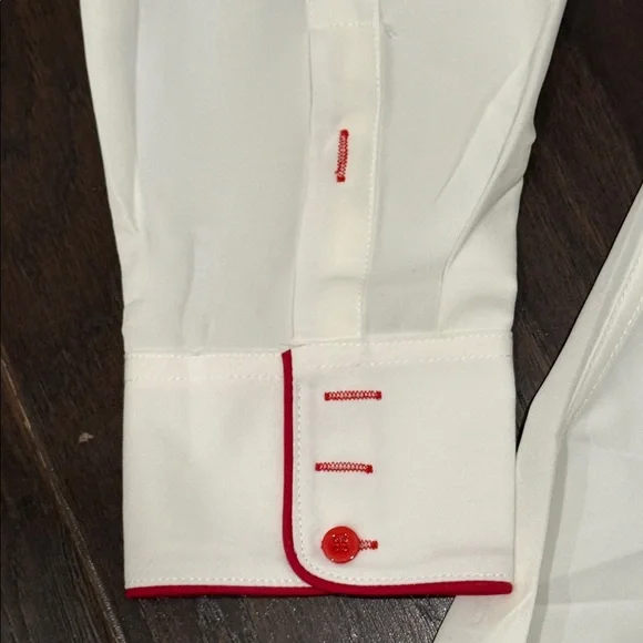 American Flag Design Casual Button Down Shirt - Picture 3 of 4